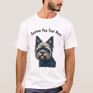 Camiseta Cachorro Griffon de Bruxelas personalizável