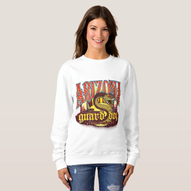Camiseta Cachorro Guarda da Arizona Cobra (Frente Completa)