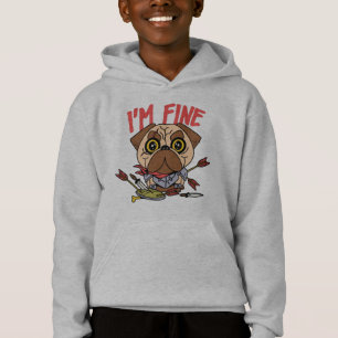 Camiseta Cachorro Guerreiro Engraçado