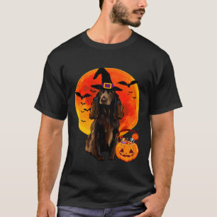 Camiseta Cachorro Halloween Espanhol Jack O Lanterna Pumpki