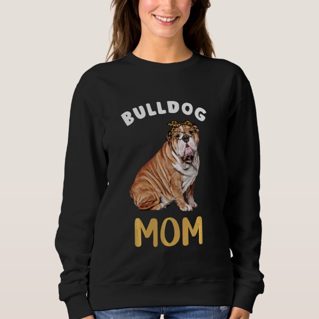 Camiseta Cachorro Inglês Mãe Cachorro Cachorro Mãe Mãe Leop (Frente)