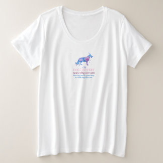 Camiseta Cachorro introvertido Pastor Alemão