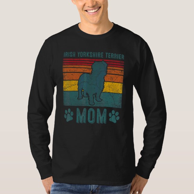 Camiseta Cachorro Irish Yorkshire Terrier Mãe (Frente)