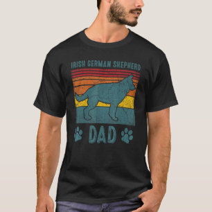 Camiseta Cachorro Irlandês Pastor Alemão Pai