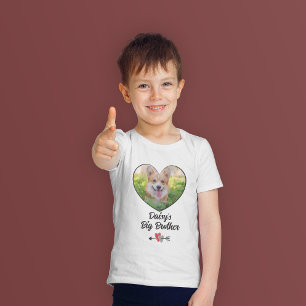 Camiseta Cachorro irmão personalizado foto