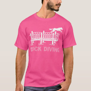 Camiseta Cachorro Jumping Cachorro Cachorro Mergulhando Can