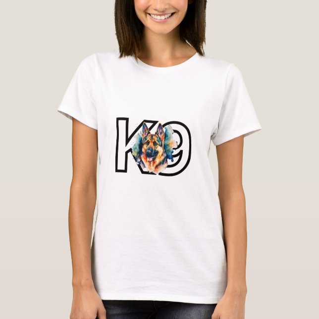 Camiseta Cachorro K9 - O melhor amigo (Frente)
