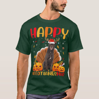 Camiseta Cachorro Kelpie Engraçado Feliz Kelpie OláObrigado