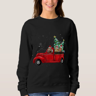 Camiseta Cachorro Labradoodle Gelado Gelado Xmas Natal