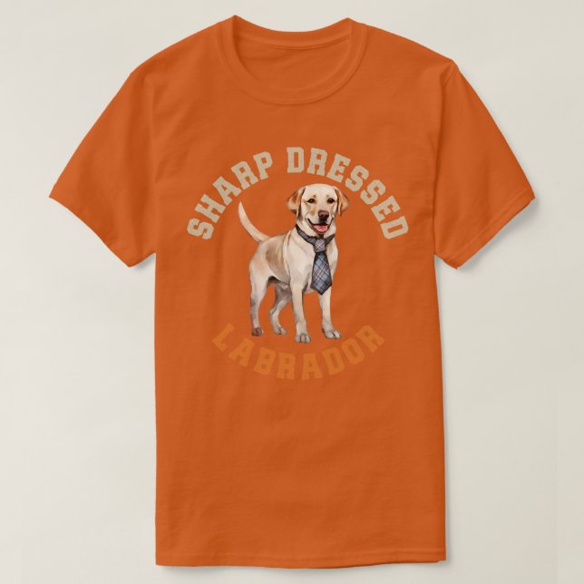 Camiseta Cachorro Labrador (Frente do Design)