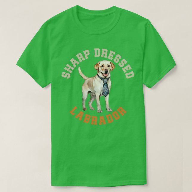 Camiseta Cachorro Labrador (Frente do Design)