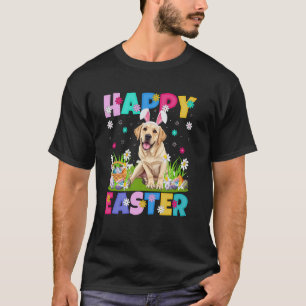 Camiseta Cachorro Labrador Retriever Caça ao Ovo de Páscoa