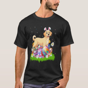 Camiseta Cachorro Labrador Retriever Caça ao Ovo de Páscoa