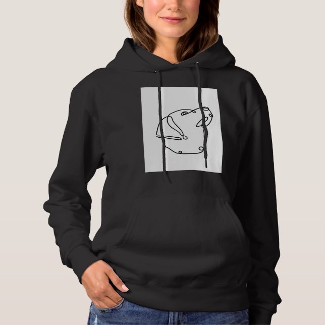 Camiseta Cachorro Labrador Retriever Ilustração da Linha da (Frente)