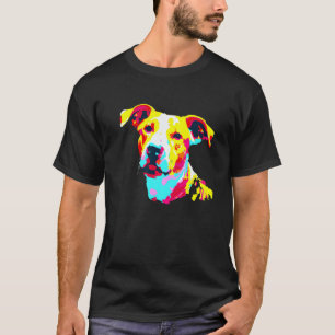 Camiseta Cachorro Labrador Retriever pop multicolorido