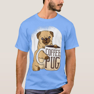 Camiseta Cachorro latindo café café café café café presente