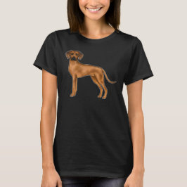 Camiseta Cachorro Leão Africano Marrom Fofo Rhodesian Ridge