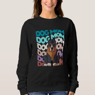 Camiseta Cachorro legal Mamãe Retro Cachorro Premium