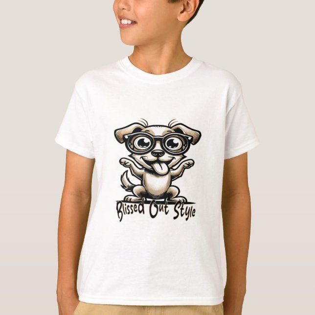 Camiseta Cachorro liso (Frente)