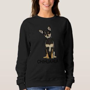 Camiseta Cachorro Louco Chihuahua Preto