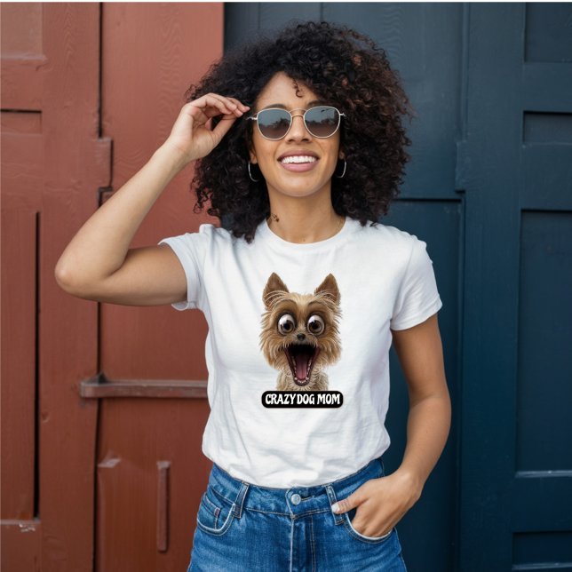 Camiseta Cachorro Louco Mãe - Cachorro Louco (Criador carregado)