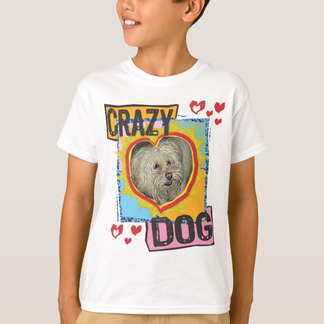 Camiseta Cachorro Louco Sem Resgate de Pet Matar (Frente)