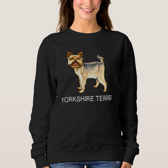 Camiseta Cachorro Louco Yorkshire Terrier (Frente)