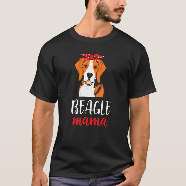Camiseta Cachorro-Mãe-Beagle (Frente)