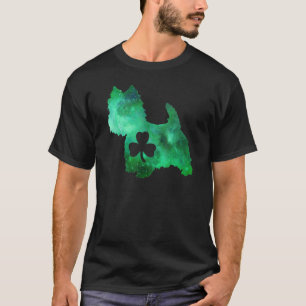 Camiseta Cachorro Mãe Cachorro Dia de São Patrício