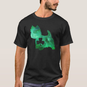 Camiseta Cachorro Mãe Cachorro Dia de São Patrício Sobre