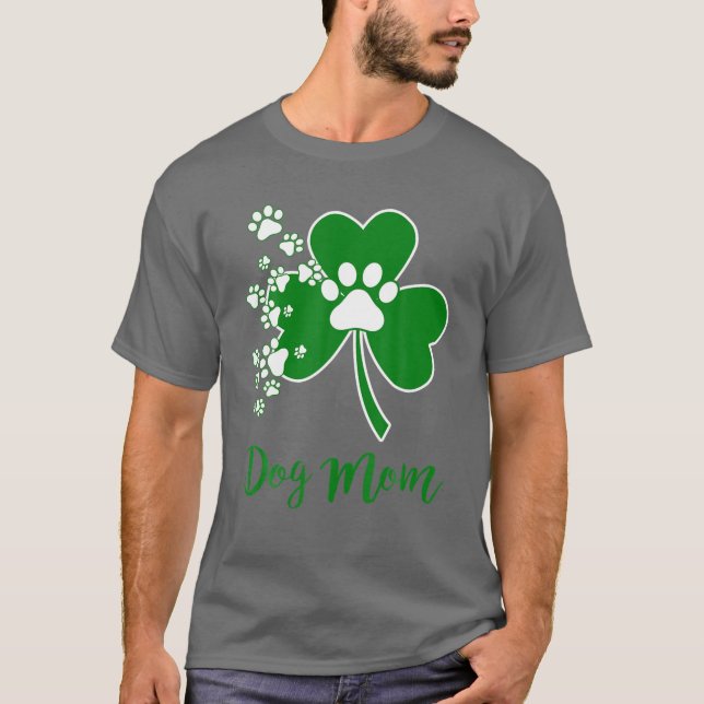 Camiseta Cachorro Mãe- Cachorro Irlandês-Patrick Dia (Frente)