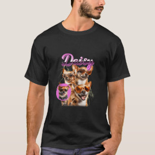 Camiseta Cachorro Mãe Cachorro Passado Margarida 90 Cachorr