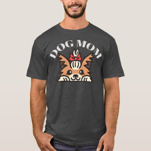Camiseta Cachorro Mãe Cachorro Proprietário Cachorro Puppy
