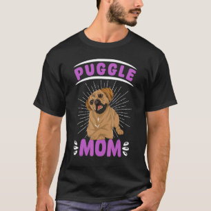 Camiseta Cachorro Mãe Cachorro Proprietário de Dias de as m
