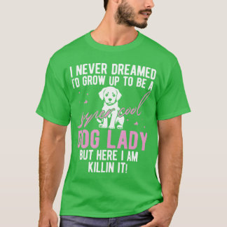 Camiseta Cachorro-mãe-cão-dama-dama-dama-dama-dona-dona-don