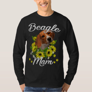 Camiseta Cachorro Mãe Dia de as mães Presente Girassol Mãe