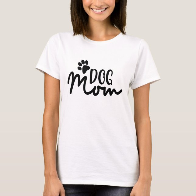Camiseta Cachorro Mãe Engraçado (Frente)