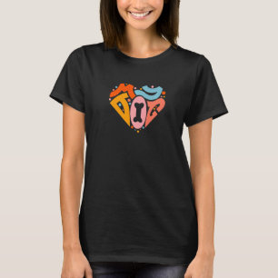 Camiseta Cachorro-mãe pai-cão-cachorrinho-cachorrinho-cacho