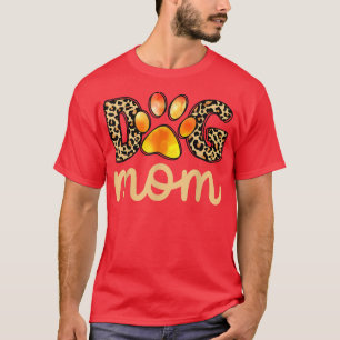Camiseta Cachorro Mãe Pet Lover Engraçada Pata de Cachorro