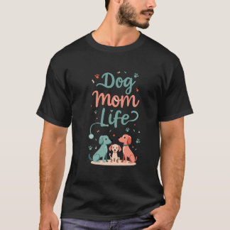 Camiseta Cachorro Mãe Vida - Cachorro Bonito