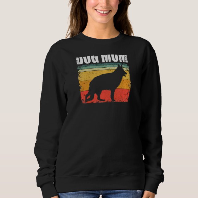 Camiseta Cachorro Mães German shepherd German shepherd (Frente)