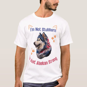 Camiseta Cachorro Malamute do Alasca