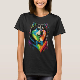 Camiseta Cachorro Malamute do Alasca em Malamute do Alasca