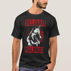 Camiseta Cachorro Malinois Belga Cachorro Cachorro Esportes