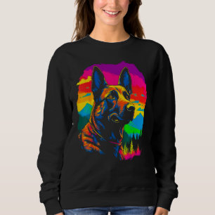 Camiseta Cachorro Malinois Belga Floresta