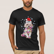 Cachorro Maltês de Natal