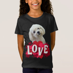 Camiseta Cachorro Maltês Puppy Proprietário Maltipoo Mix Fã