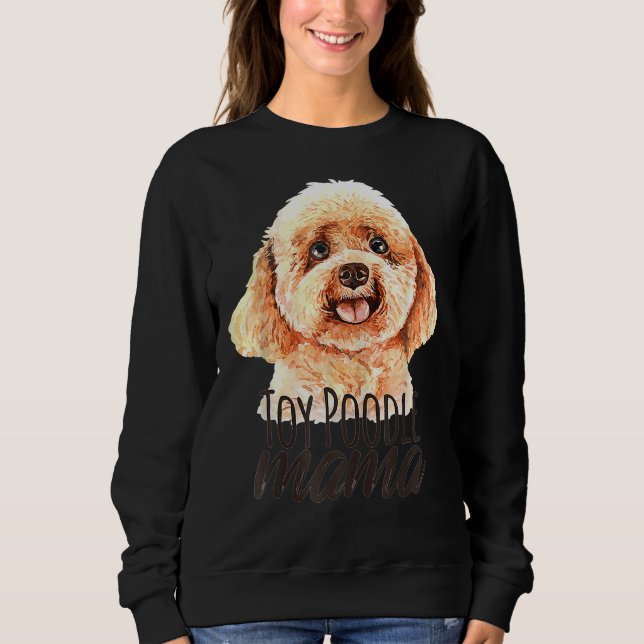 Camiseta Cachorro Mama Brinquedo Poodle Cute (Frente)