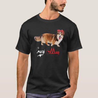 Camiseta Cachorro Mama Puppy Mãe Corgi