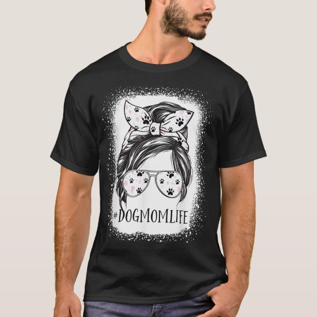 Camiseta Cachorro Mamãe Vida Mal Triste Cachorro Cachorro M (Frente)